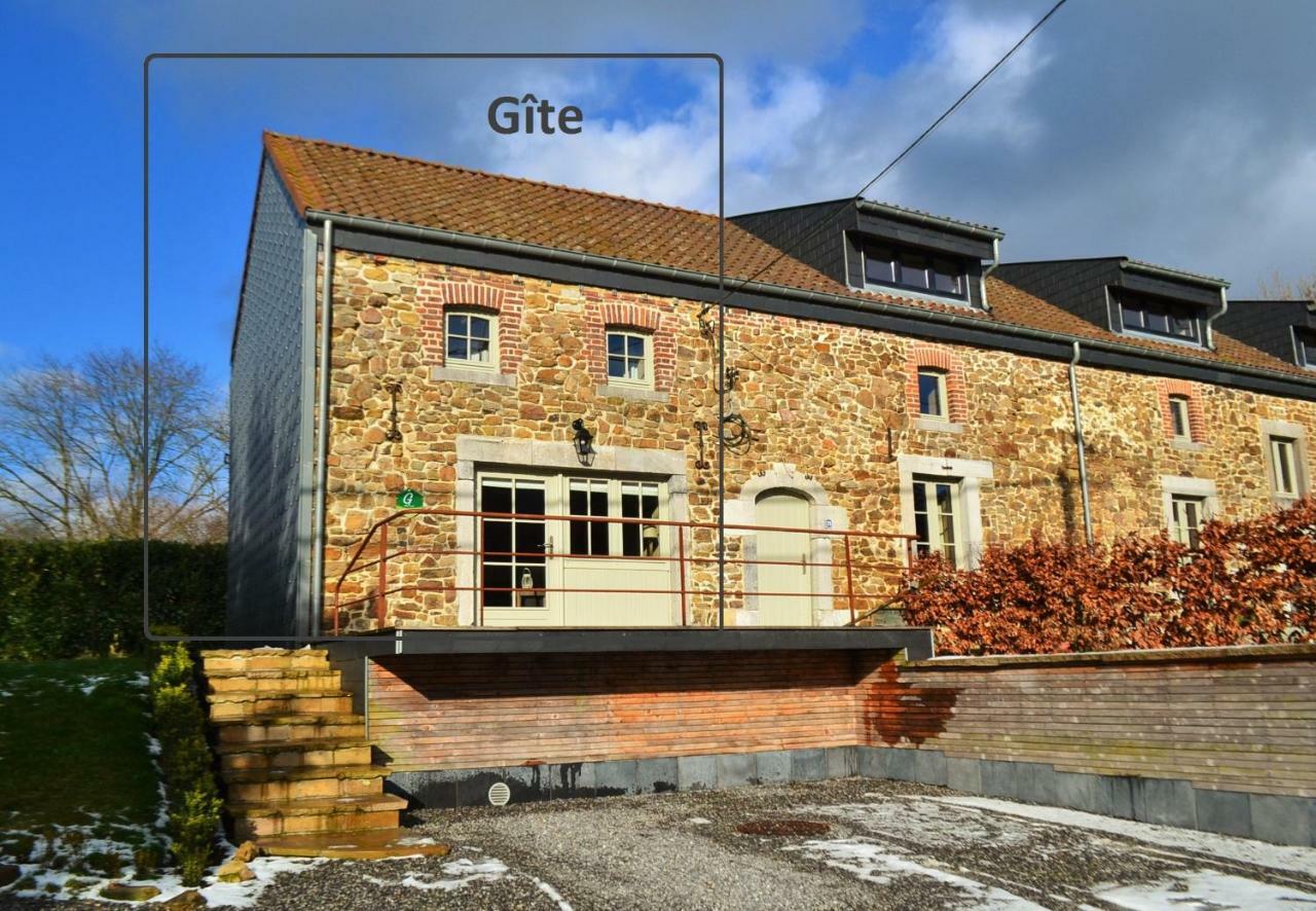 Les Houx De Mathieu Villa Engis Exterior photo
